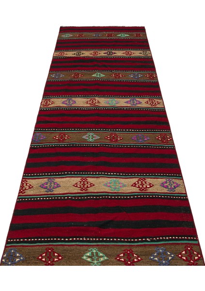 Teselya Bej Çizgili Yün Modern Desenli Yün Hav Toz Vermez Leke Tutmayan Salon Yolluk Mutfak El Dokuma Halı modelleri