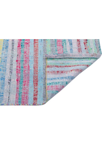 Teselya Yeşil Patchwork Yün Modern Desenli Yün Hav Toz Vermez Leke Tutmayan Salon Yolluk Mutfak El Dokuma Halı fiyatları