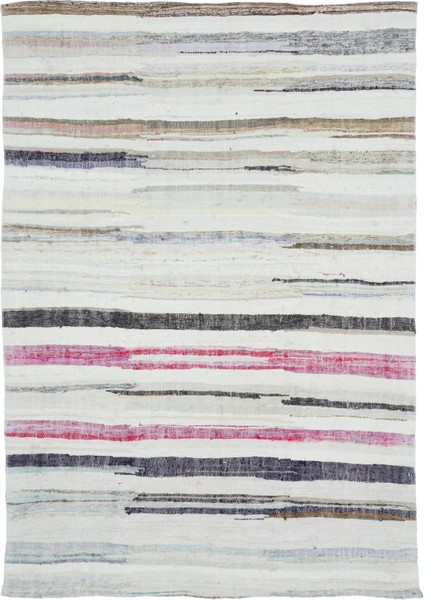 Selanik Bej Eskitme Yün Modern Desenli Yün Hav Toz Vermez Leke Tutmayan Salon Yolluk Mutfak El Dokuma Halı