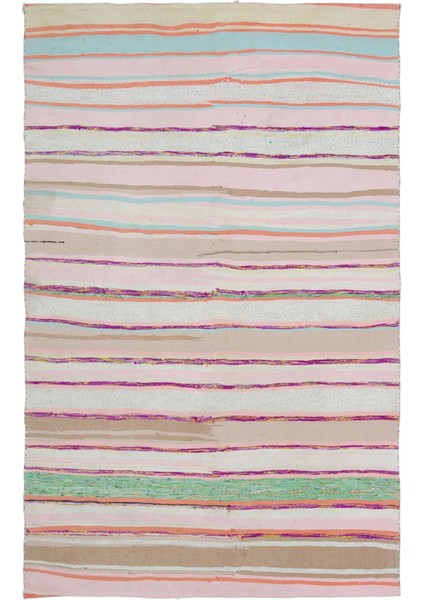 Atina Turkuaz Eskitme Yün Modern Desenli Yün Hav Toz Vermez Leke Tutmayan Salon Yolluk Mutfak El Dokuma Halı