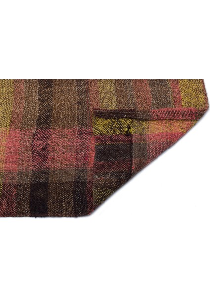 Teselya Sarı Patchwork Yün Modern Desenli Yün Hav Toz Vermez Leke Tutmayan Salon Yolluk Mutfak El Dokuma Halı fiyatları