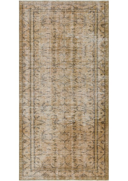 Teselya Mavi Çizgili Yün Modern Desenli Yün Hav Toz Vermez Leke Tutmayan Salon Yolluk Mutfak El Dokuma Halı