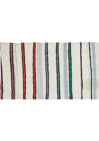 Girit Bej Çizgili Yün Modern Desenli Yün Hav Toz Vermez Leke Tutmayan Salon Yolluk Mutfak El Dokuma Halı fırsatları