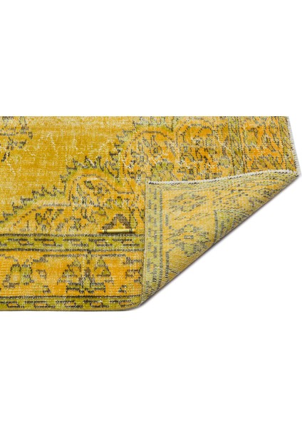 Sarı Göbekli Yün Modern Desenli Yün Hav Toz Vermez Leke Tutmayan Salon Yolluk Mutfak El Dokuma Halı fiyatları