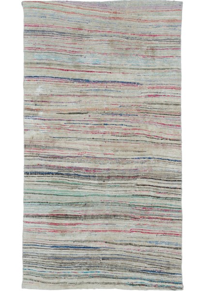 Iskece Yeşil Eskitme Yün Modern Desenli Yün Hav Toz Vermez Leke Tutmayan Salon Yolluk Mutfak El Dokuma Halı