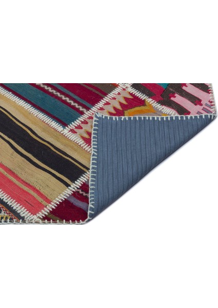 Iskece Bej Patchwork Yün Modern Desenli Yün Hav Toz Vermez Leke Tutmayan Salon Yolluk Mutfak El Dokuma Halı fiyatları