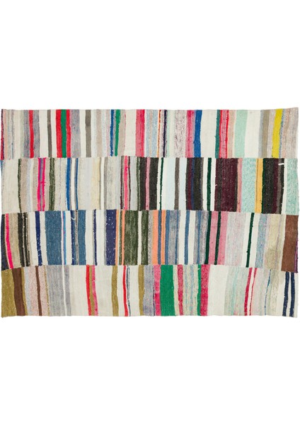 Girit Bej Çizgili Yün Modern Desenli Yün Hav Toz Vermez Leke Tutmayan Salon Yolluk Mutfak El Dokuma Halı modelleri