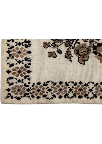 Atina Sarı Eskitme Yün Modern Desenli Yün Hav Toz Vermez Leke Tutmayan Salon Yolluk Mutfak El Dokuma Halı fırsatları