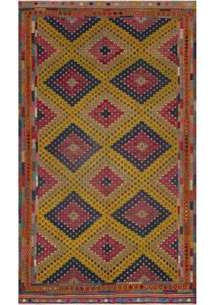 Atina Bej Eskitme Yün Modern Desenli Yün Hav Toz Vermez Leke Tutmayan Salon Yolluk Mutfak El Dokuma Halı