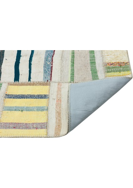 Iskece Bej Patchwork Yün Modern Desenli Yün Hav Toz Vermez Leke Tutmayan Salon Yolluk Mutfak El Dokuma Halı fiyatları