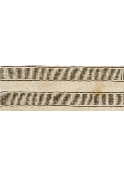 Girit Gri Çizgili Yün Modern Desenli Yün Hav Toz Vermez Leke Tutmayan Salon Yolluk Mutfak El Dokuma Halı fırsatları