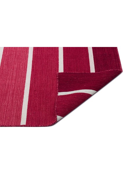 Teselya Bej Çizgili Yün Modern Desenli Yün Hav Toz Vermez Leke Tutmayan Salon Yolluk Mutfak El Dokuma Halı fiyatları