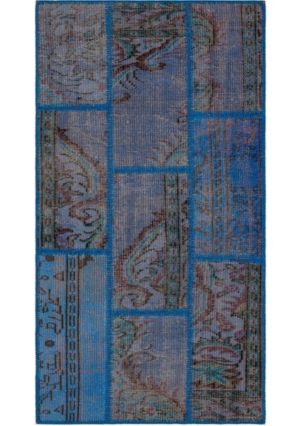 Girit Mor Çizgili Yün Modern Desenli Yün Hav Toz Vermez Leke Tutmayan Salon Yolluk Mutfak El Dokuma Halı