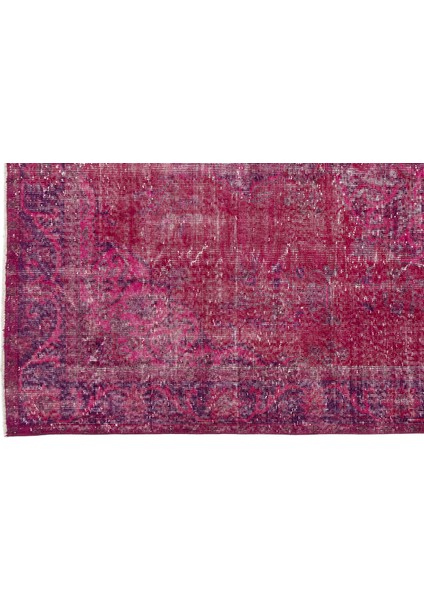 Kırmızı Eskitme Yün Modern Desenli Yün Hav Toz Vermez Leke Tutmayan Salon Yolluk Mutfak El Dokuma Halı fırsatları