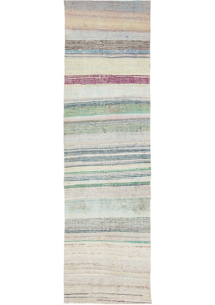 Iskece Turkuaz Eskitme Yün Modern Desenli Yün Hav Toz Vermez Leke Tutmayan Salon Yolluk Mutfak El Dokuma Halı