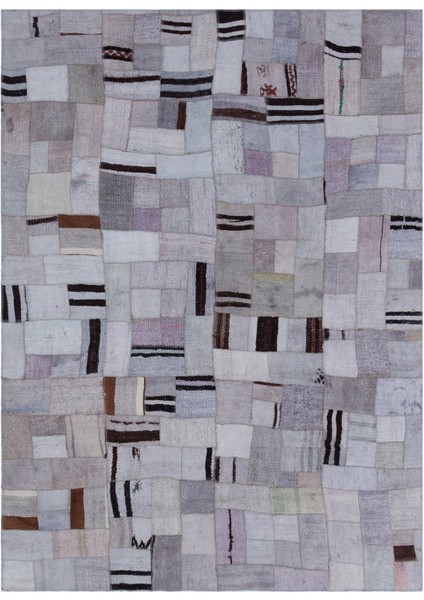 Selanik Bej Eskitme Yün Modern Desenli Yün Hav Toz Vermez Leke Tutmayan Salon Yolluk Mutfak El Dokuma Halı