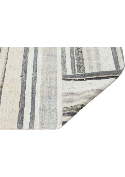 Teselya Bej Çizgili Yün Modern Desenli Yün Hav Toz Vermez Leke Tutmayan Salon Yolluk Mutfak El Dokuma Halı fiyatları