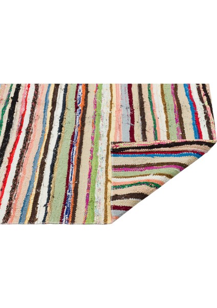 Teselya Bej Çizgili Yün Modern Desenli Yün Hav Toz Vermez Leke Tutmayan Salon Yolluk Mutfak El Dokuma Halı fiyatları