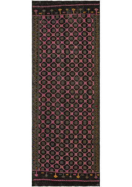 Iskece Turkuaz Eskitme Yün Modern Desenli Yün Hav Toz Vermez Leke Tutmayan Salon Yolluk Mutfak El Dokuma Halı