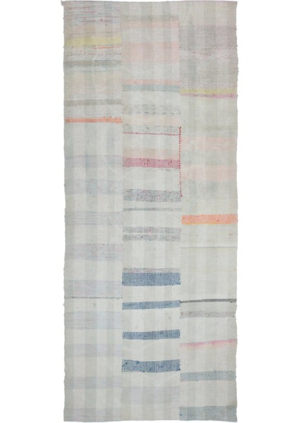 Selanik Bej Eskitme Yün Modern Desenli Yün Hav Toz Vermez Leke Tutmayan Salon Yolluk Mutfak El Dokuma Halı