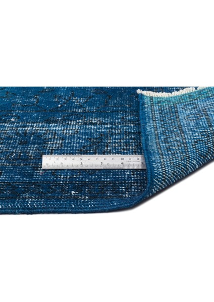 Turkuaz Eskitme Yün Modern Desenli Yün Hav Toz Vermez Leke Tutmayan Salon Yolluk Mutfak El Dokuma Halı fiyatları