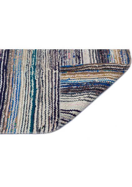 Atina Mavi Eskitme Yün Modern Desenli Yün Hav Toz Vermez Leke Tutmayan Salon Yolluk Mutfak El Dokuma Halı fiyatları
