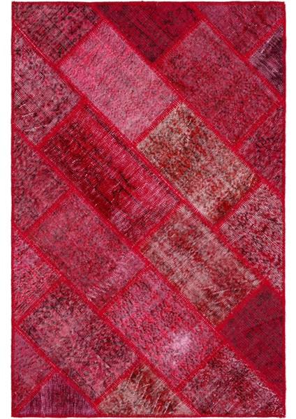 Teselya Mavi Çizgili Yün Modern Desenli Yün Hav Toz Vermez Leke Tutmayan Salon Yolluk Mutfak El Dokuma Halı