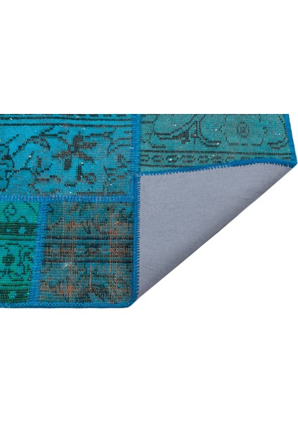 Teselya Gri Patchwork Yün Modern Desenli Yün Hav Toz Vermez Leke Tutmayan Salon Yolluk Mutfak El Dokuma Halı fiyatları