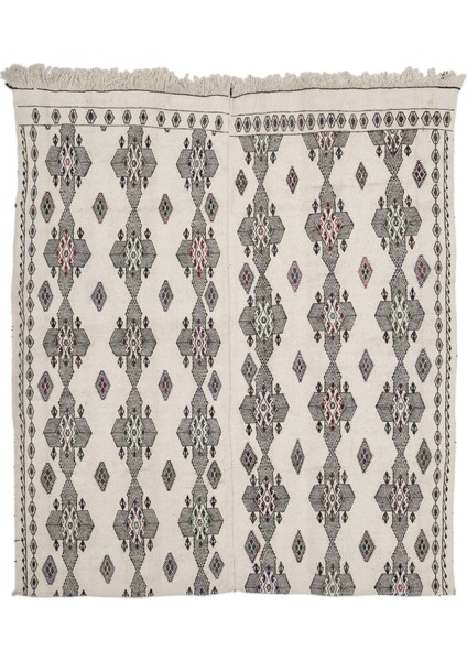 Atina Bej Eskitme Yün Modern Desenli Yün Hav Toz Vermez Leke Tutmayan Salon Yolluk Mutfak El Dokuma Halı