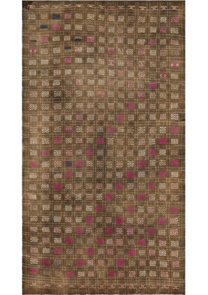 Teselya Bej Çizgili Yün Modern Desenli Yün Hav Toz Vermez Leke Tutmayan Salon Yolluk Mutfak El Dokuma Halı