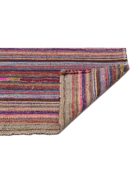 Teselya Bej Çizgili Yün Modern Desenli Yün Hav Toz Vermez Leke Tutmayan Salon Yolluk Mutfak El Dokuma Halı fiyatları