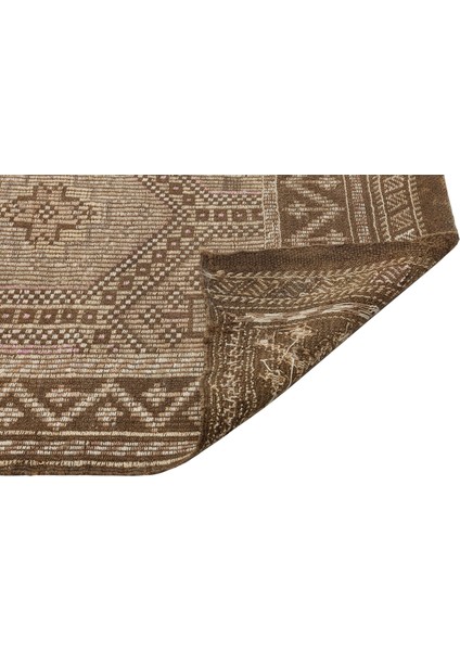 Atina Mavi Eskitme Yün Modern Desenli Yün Hav Toz Vermez Leke Tutmayan Salon Yolluk Mutfak El Dokuma Halı fiyatları