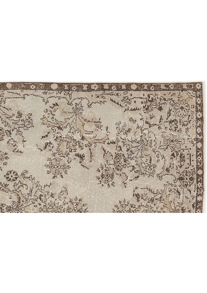 Atina Bej Eskitme Yün Modern Desenli Yün Hav Toz Vermez Leke Tutmayan Salon Yolluk Mutfak El Dokuma Halı fırsatları