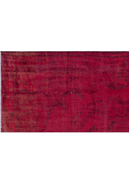 Kırmızı Göbekli Yün Modern Desenli Yün Hav Toz Vermez Leke Tutmayan Salon Yolluk Mutfak El Dokuma Halı fırsatları