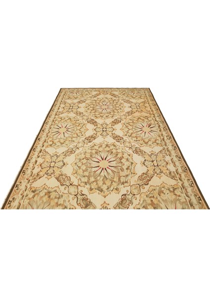 Bej Geometrik Yün Modern Desenli Yün Hav Toz Vermez Leke Tutmayan Salon Yolluk Mutfak El Dokuma Halı modelleri