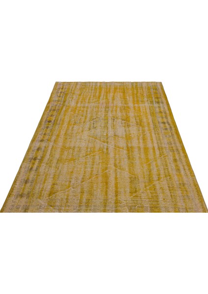 Sarı Eskitme Yün Modern Desenli Yün Hav Toz Vermez Leke Tutmayan Salon Yolluk Mutfak El Dokuma Halı modelleri