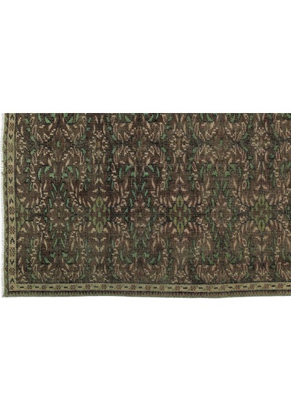 Kahverengi Eskitme Yün Modern Desenli Yün Hav Toz Vermez Leke Tutmayan Salon Yolluk Mutfak El Dokuma Halı fırsatları