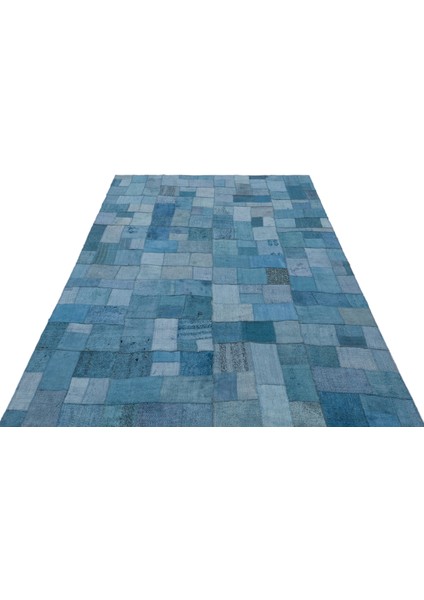 Teselya Mor Patchwork Yün Modern Desenli Yün Hav Toz Vermez Leke Tutmayan Salon Yolluk Mutfak El Dokuma Halı modelleri