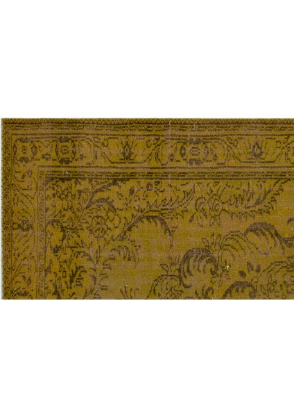 Sarı Göbekli Yün Modern Desenli Yün Hav Toz Vermez Leke Tutmayan Salon Yolluk Mutfak El Dokuma Halı indirimleri
