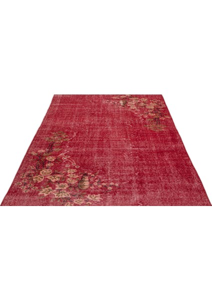 Kırmızı Eskitme Yün Modern Desenli Yün Hav Toz Vermez Leke Tutmayan Salon Yolluk Mutfak El Dokuma Halı fiyatları