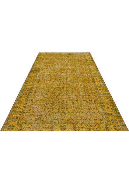 Sarı Çerçeveli Yün Modern Desenli Yün Hav Toz Vermez Leke Tutmayan Salon Yolluk Mutfak El Dokuma Halı modelleri