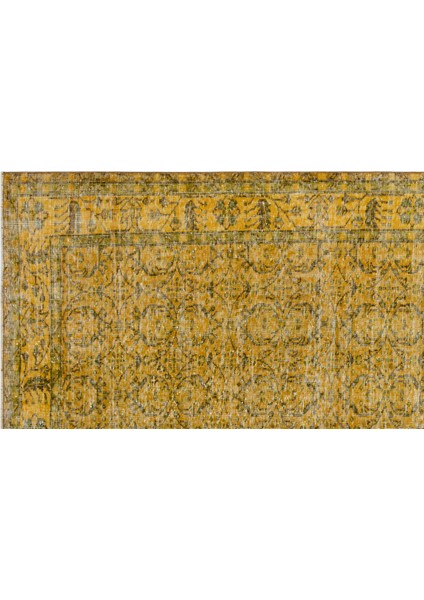 Sarı Çerçeveli Yün Modern Desenli Yün Hav Toz Vermez Leke Tutmayan Salon Yolluk Mutfak El Dokuma Halı indirimleri