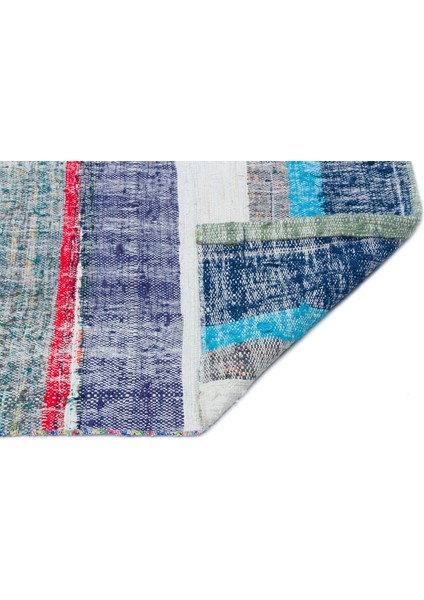 Iskece Yeşil Eskitme Yün Modern Desenli Yün Hav Toz Vermez Leke Tutmayan Salon Yolluk Mutfak El Dokuma Halı fiyatları