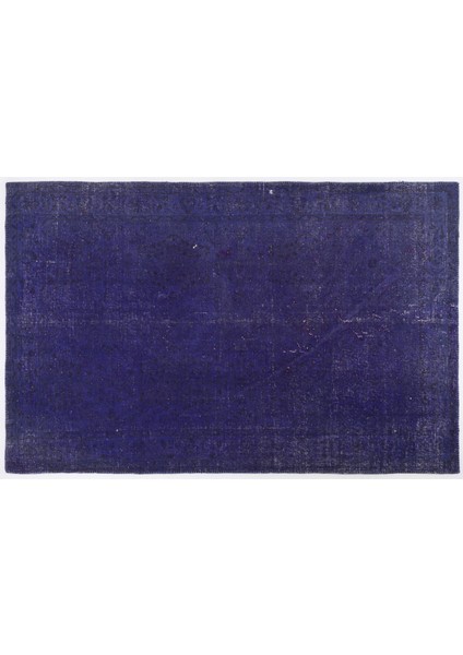 Mor Eskitme Yün Modern Desenli Yün Hav Toz Vermez Leke Tutmayan Salon Yolluk Mutfak El Dokuma Halı