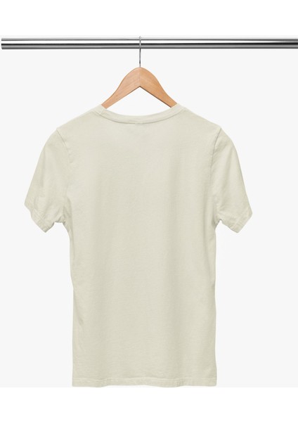 Rock And Roll Baskılı / Kadın Çok Renkli T-Shirt %100 Pamuk Regular Fıt Rahat Kalıp modelleri