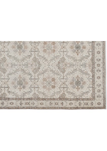 Teselya Gri Patchwork Yün Modern Desenli Yün Hav Toz Vermez Leke Tutmayan Salon Yolluk Mutfak El Dokuma Halı indirimleri