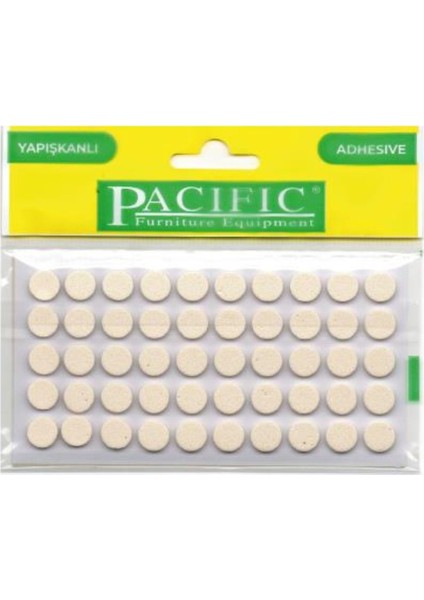 Yapıșkanlı Eva Sünger Bazlı Çekmece Dolap Kapi Ses Stoperi 2mm - 50 Adet Kolay Yapışkanlı