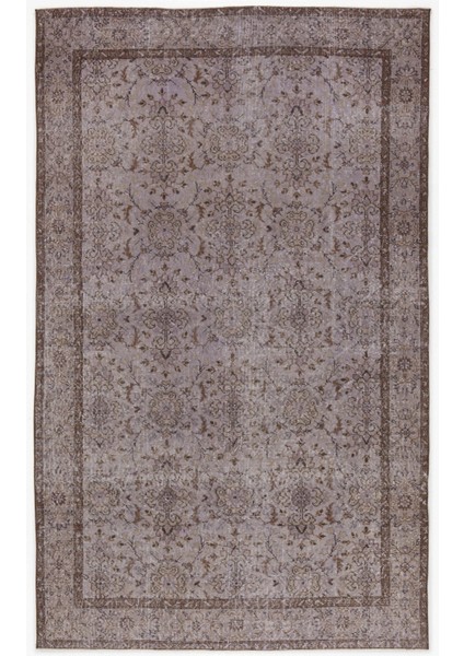 Atina Bej Eskitme Yün Modern Desenli Yün Hav Toz Vermez Leke Tutmayan Salon Yolluk Mutfak El Dokuma Halı