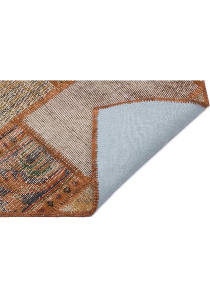 Iskece Kahverengi Eskitme Etnik Modern Desenli Yün Hav Toz Vermez Leke Tutmayan Salon Yolluk Mutfak El Dokuma Halı fiyatları