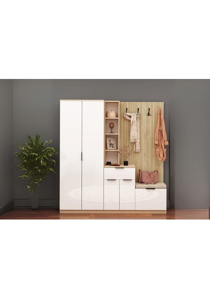 Sonna 2 Kapılı Portmanto